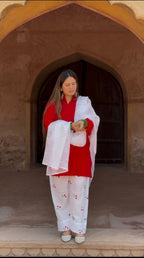 Cherry Bloom Farshi Suit Set