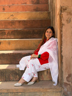 Cherry Bloom Farshi Suit Set